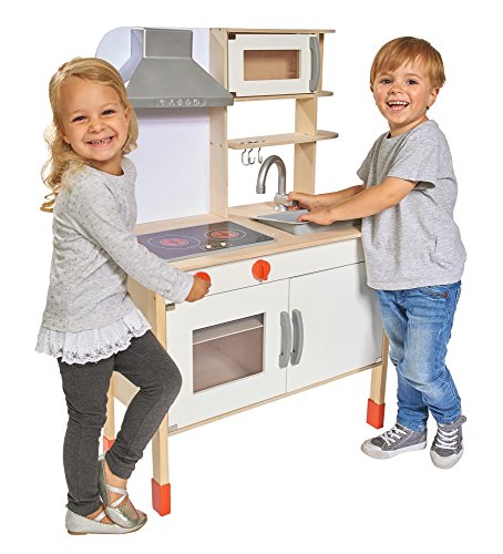 Eichhorn 100002494 - Spielküche aus Holz, Herd mit-Kinder-Holzküchen-Test