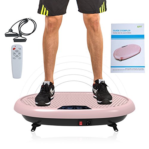 JUFIT Shaper Vibrationsplatte Trainingsgerät mit-Vibrationsplatten-Test