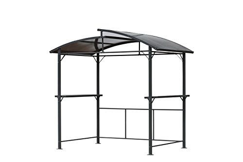 Leco Profi Grillpavillon Pavillon B 245 x T 150 x H 233 cm-Grillpavillons-Test