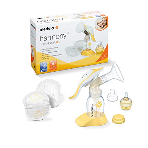Medela Harmony Handmilchpumpe, mit Calma-Sauger und-Milchpumpe-Test