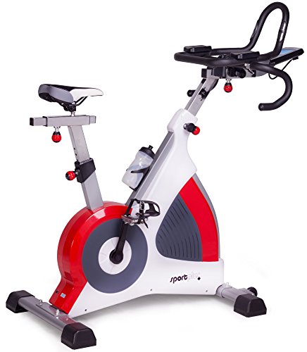 SportPlus Speedracer Ergometer, Wirbelstrombremse bis 500-Ergometer-Test