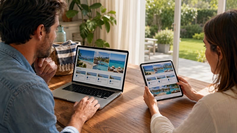 Pauschalreisen online buchen